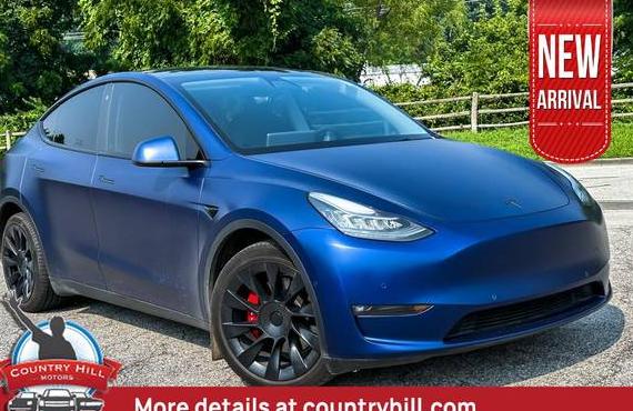 TESLA MODEL Y 2021 5YJYGDEE8MF111610 image